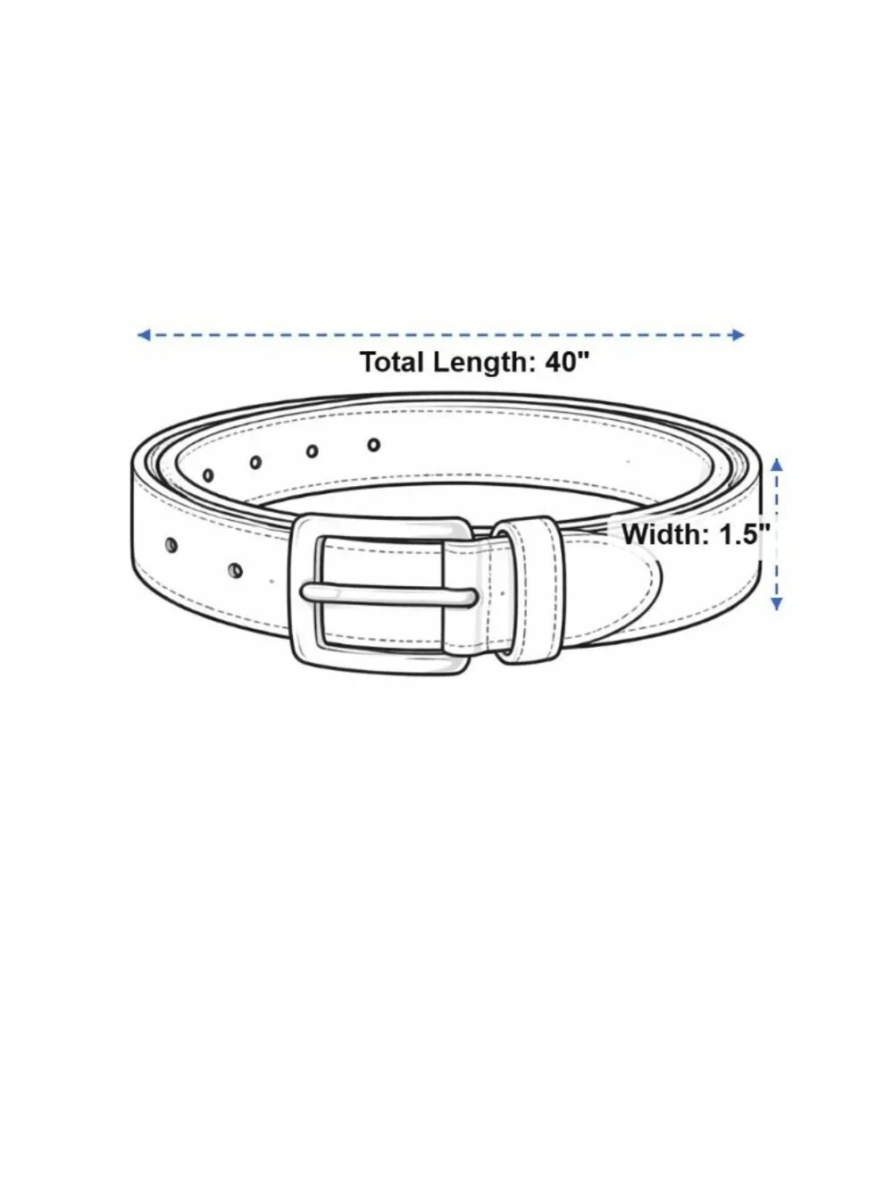 Peter Millar Crown Crafted Performance Gale Gray O-Ring Belt Size S